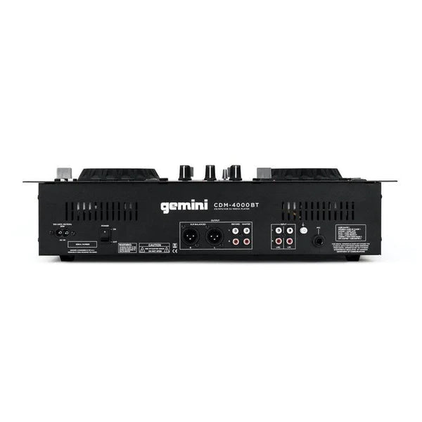 Gemini Audio CDM-4000BT Dual CD/USB Media Player With Bluetooth