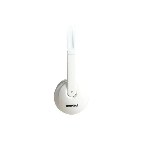 Gemini Audio DJX-200 DJ Headphones - White