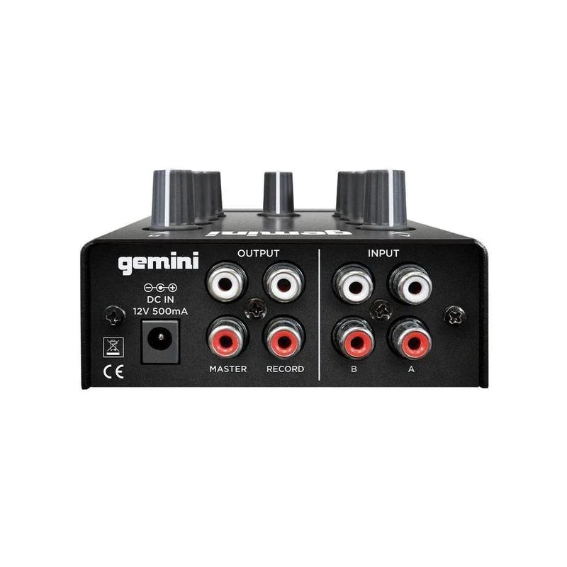 Gemini Audio MM1 2-Channel Pocket-Sized DJ Mixer