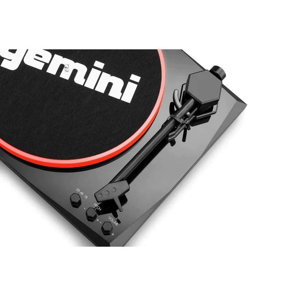 Gemini Audio TT-900 Stereo Turntable System (Black/Red)