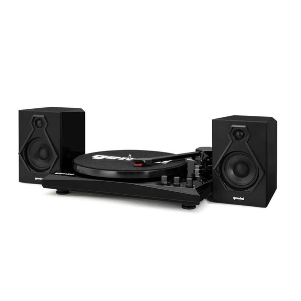 Gemini Audio TT-900 Stereo Turntable System (Black/Red)