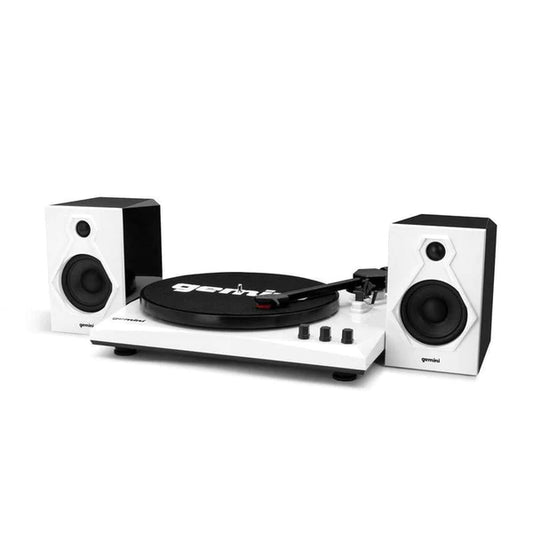 Gemini Audio TT-900BW Stereo Turntable System (Black/White)