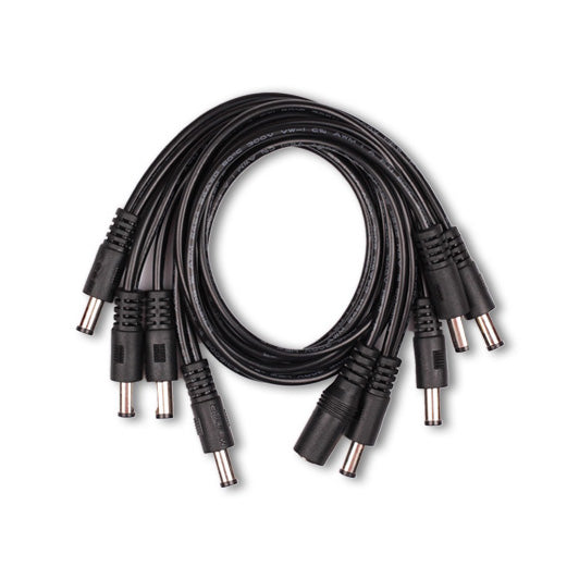 Mooer PDC-8S 8-Plug Straight Head Multi DC Power Cable Pack Of 10