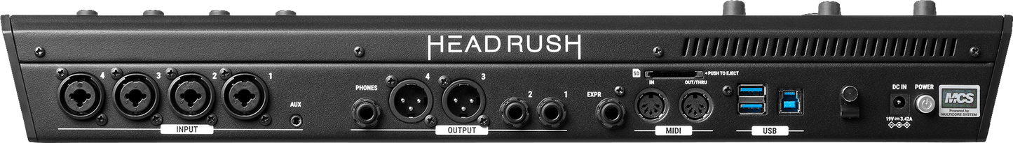 Headrush Looperboard Advanced Performance Looper with 7" Touchscreen