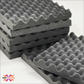 Egg Tray Acoustic Foam Panel 1.5" 1x1 Feet Pro Charcoal
