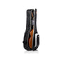 MONO M80-2A-BLK Classic Dual Acoustic/Electric Guitar Case — Jet Black