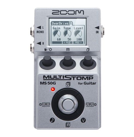 Zoom MS-50G+ MultiStomp for Guitar