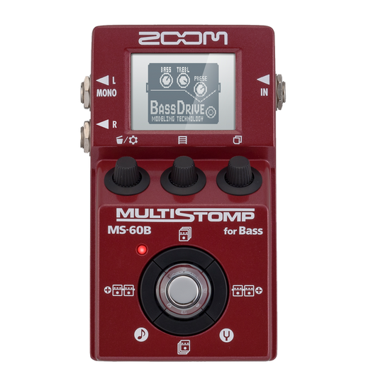 Zoom MS-60B+ MultiStomp for Guitar