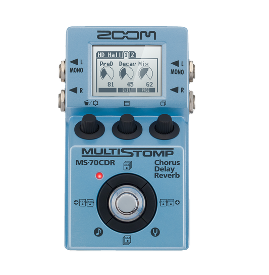 Zoom MS-70CDR+ MultiStomp for Guitar