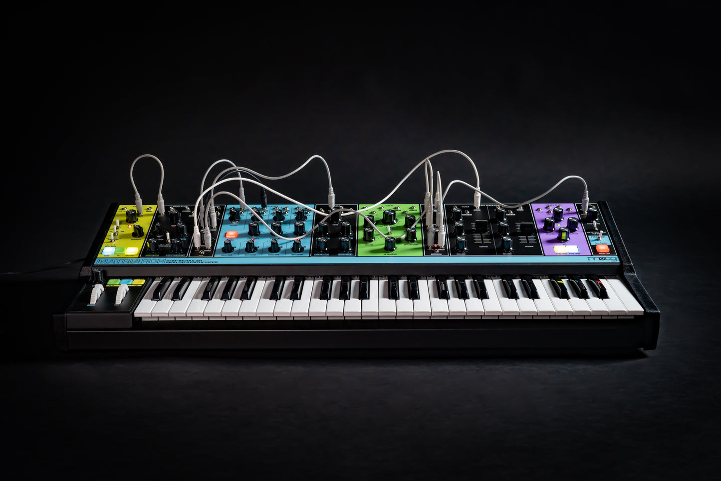 Moog Matriarch A Patchable 4-note Paraphonic Analog Synthesizer
