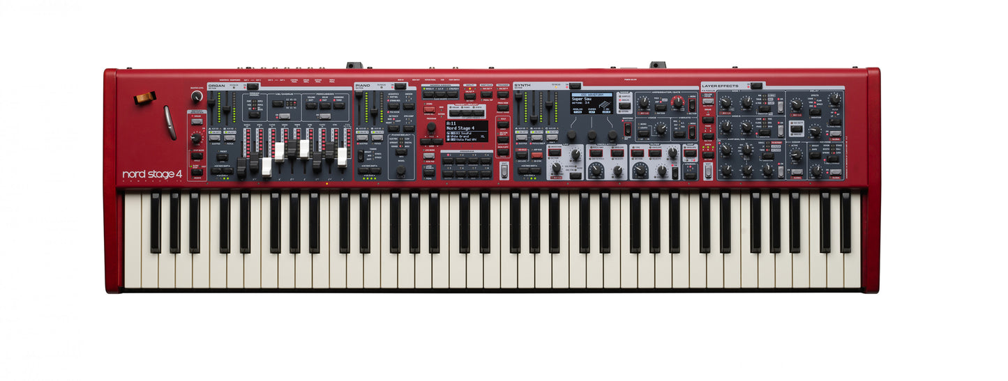 Nord Stage 4 88 - 73 - Compact Note Fully Weighted Triple Sensor Keybed