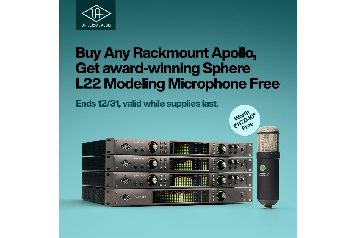 Universal Audio Apollo x6 + SPHERE L22 Microphone