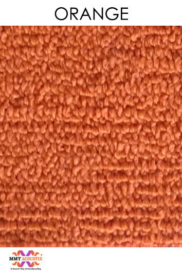 Acoustic Carpet Tiles 25mm Thick (50x50)cm Multi-Color Bass Absorption Box of 24 Pcs