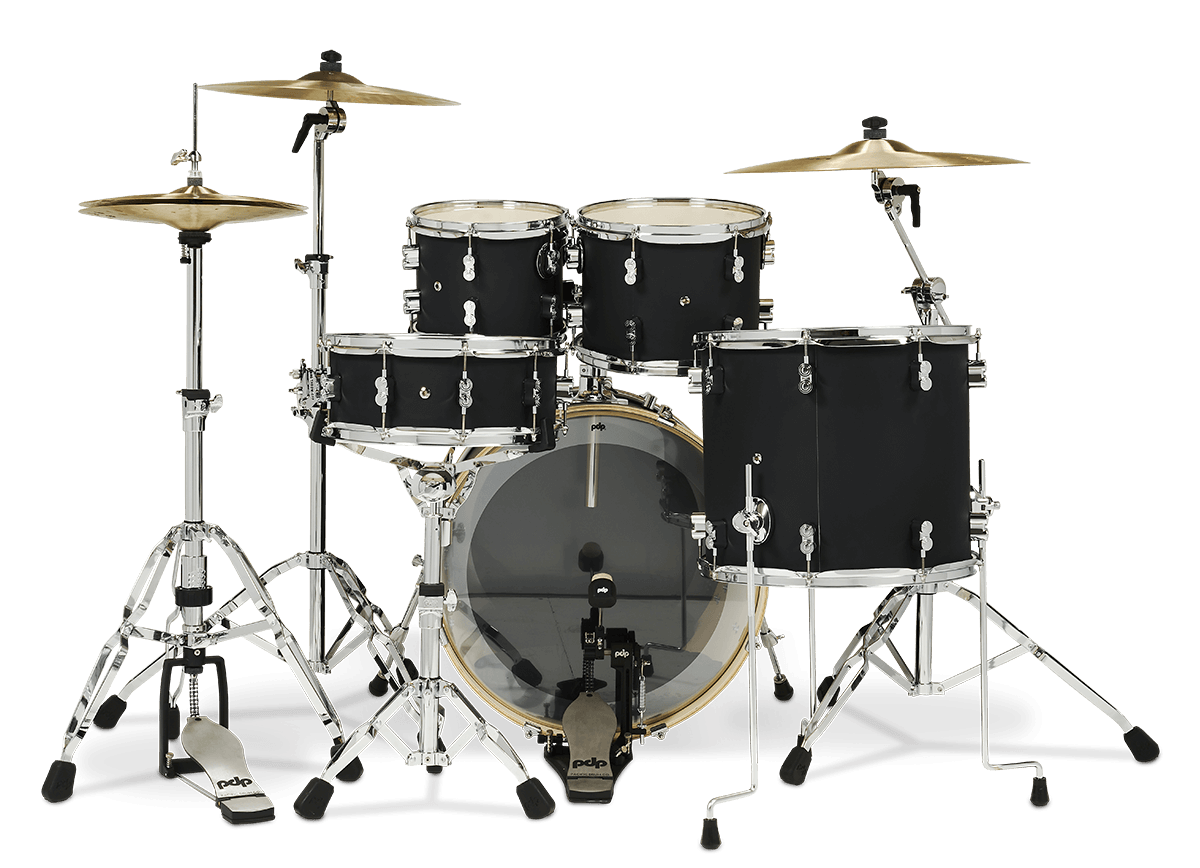 PDP PDCM2215BK Concept Maple 5-piece Shell Pack Black