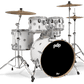 PDP PDCM2215PW Concept Maple Shell Pack Pearlescent White Lacquer 5-piece Drum Kit