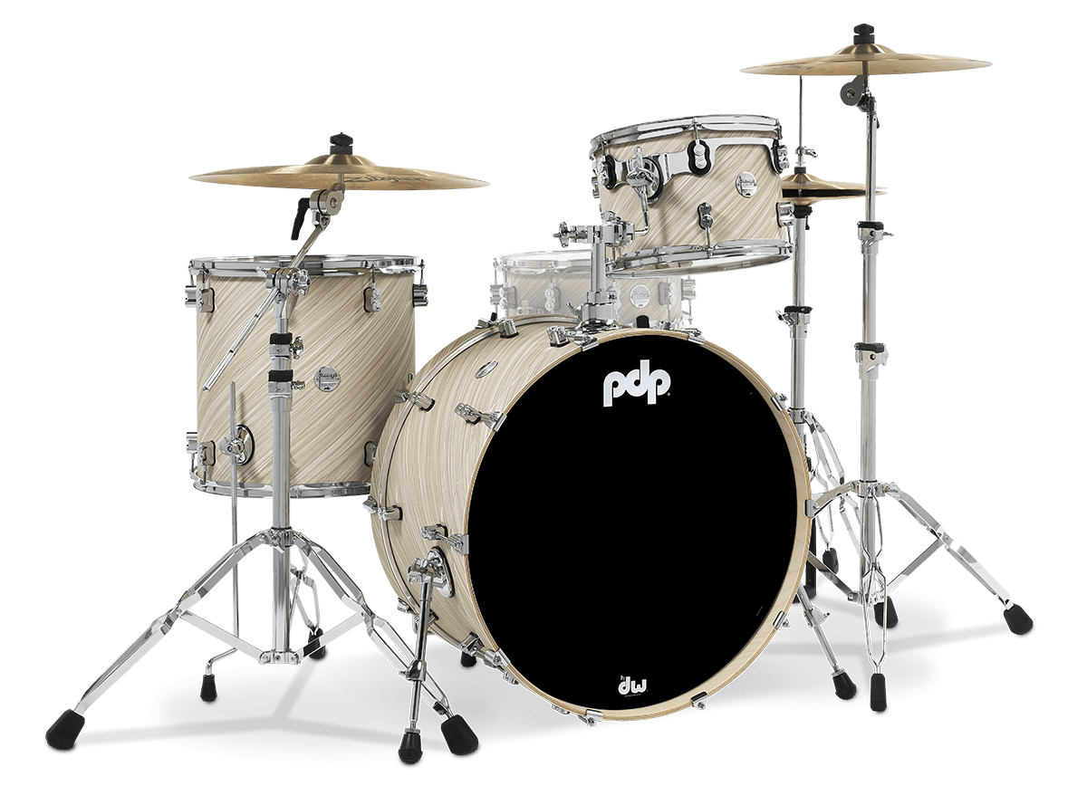 PDP PDLT2213TI Concept Maple Classic 3-piece Shell Pack Twisted Ivory