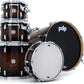 PDP PDCMX2215WC CMX5 Concept Maple Exotic Shell Pack 5-piece Charcoal Burst over Walnut