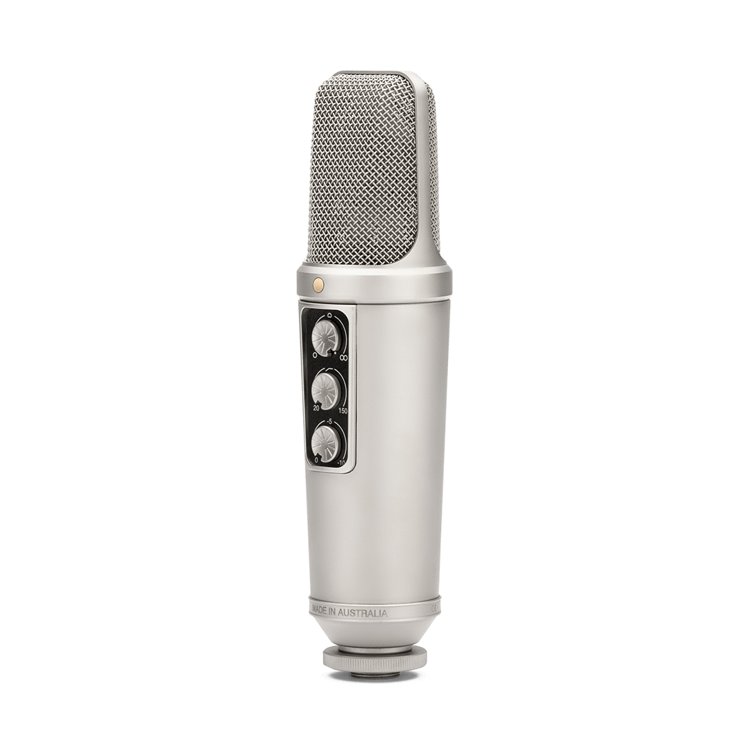 Rode NT2000
Versatile Large-diaphragm Condenser Microphone