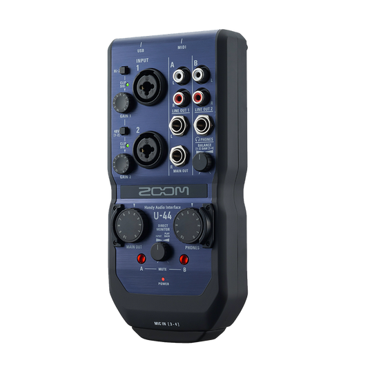 Zoom U-44 HANDY AUDIO INTERFACE