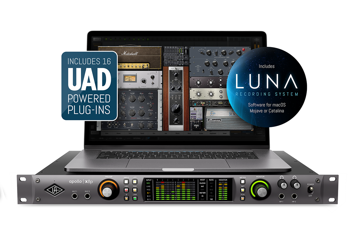 Universal Audio Apollo x8p Heritage Edition (Rack/Mac/Win/TB3)