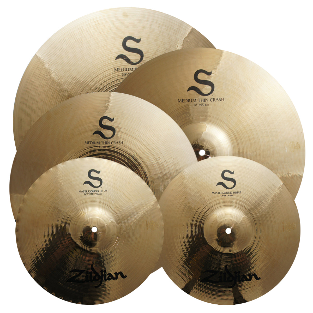 Zildjian S390 S Family Performer Cymbal Set