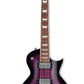 ESP EC-256FM STPSB ESPG004 6 String Electric Guitar - See Thru Purple Sunburst
