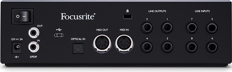 Focusrite Clarett 4 Pre USB Versatile And Sonically True 18-IN/8-OUT Audio Interface