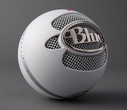 Blue Microphones Snowball (Brushed Aluminum) Classic Studio-Quality USB Microphone