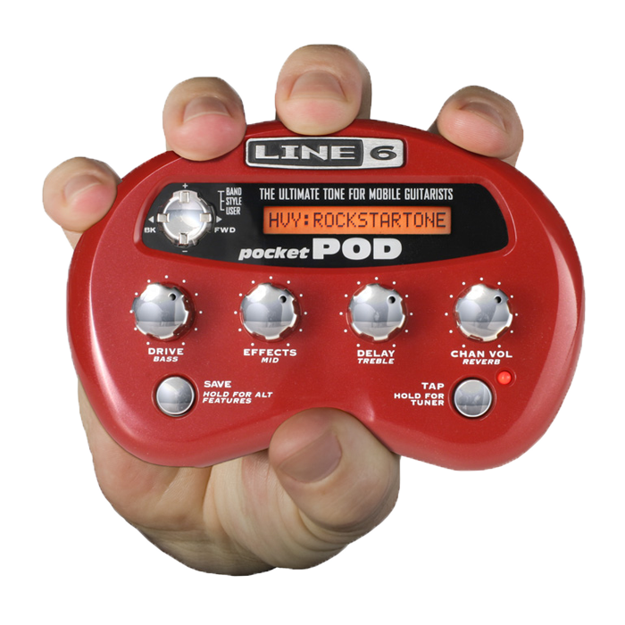 Line 6 Pocket Pod Multi-Effects Guitar Processor P9-1