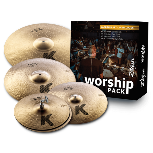 Zildjian KC0801W Worship K Custom Cymbals Pack