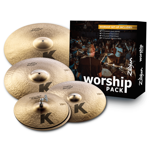 Zildjian KC0801W Worship K Custom Cymbals Pack