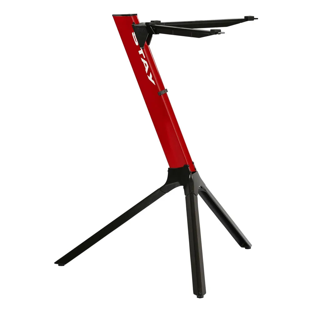 Stay Music Slim Compact Keyboard Stand Red